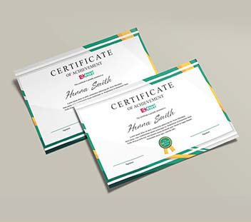Certificates Printing