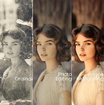 Photo Retouching and Background